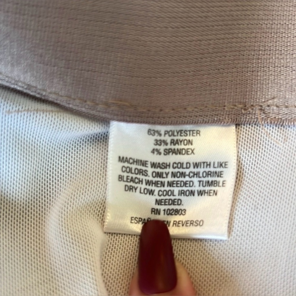 Women’s JM Collection Khaki Pants Size 16 Good Used Condition - Picture 10 of 11